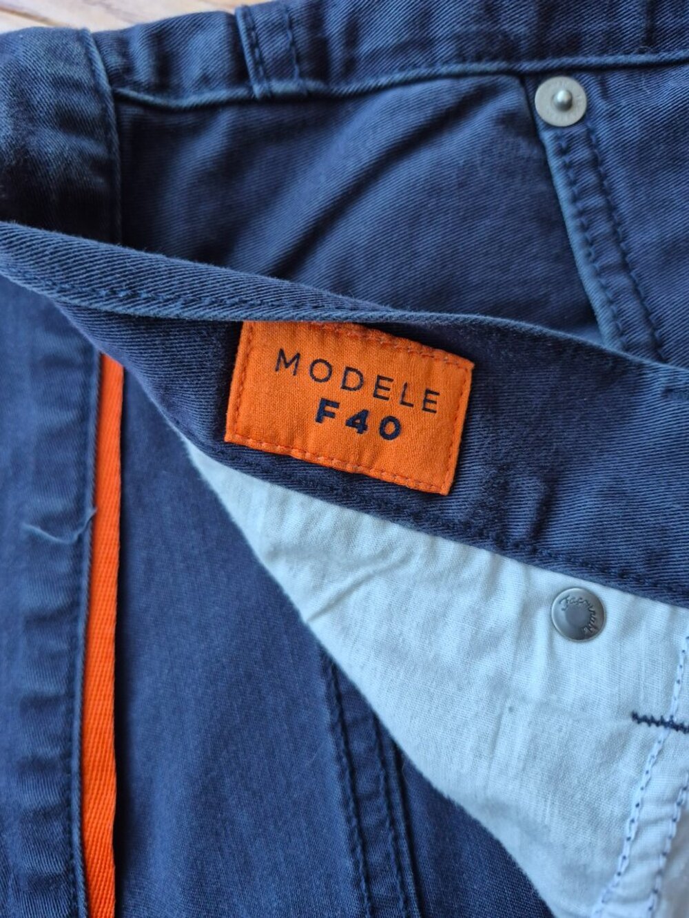 Façonnable Modele F40 Blue Size 38R - Picture 6 of 14